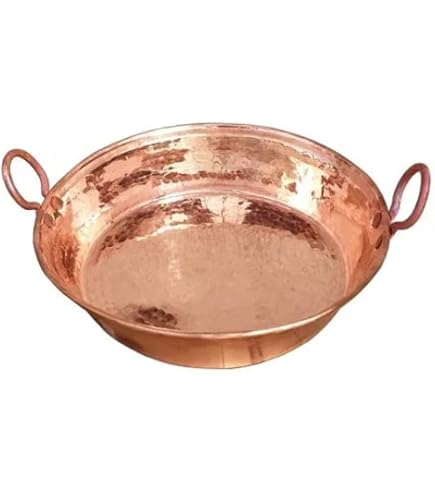 Amazon | Cazo De Cobre(カゾ・デ・コブレ) 16インチ 本物の銅鍋 高